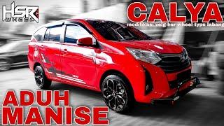 TOYOTA CALYA USE VELG HSR WHEEL TYPE LABANG RING 16  udah MANIS makin tambah KEREN  PAKET LENGKAP