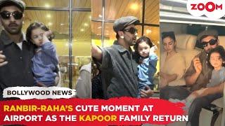 Alia Bhatt and Ranbir Kapoor return to Mumbai with Raha father-daughter bond STEALS the spotlight