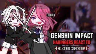 ️ Fatui Habingers React to Arlecchino’s Backstory  Gacha Club  Genshin Imapact