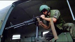Bat 21 - Best Scene - Buried Vietnam War blockbuster heavy machine guns shooting wildly
