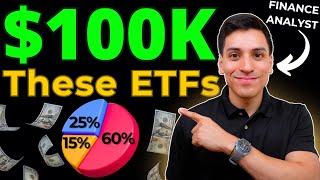 Revealing My $100k ETF Portfolio for Long-Term Investing Index Funds ONLY