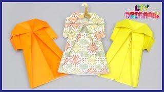 How To Make An Origami Paper Coat - DIY Paper Coat