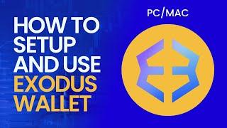 How to setup and use Exodus Wallet For PCMAC 2023 Updated