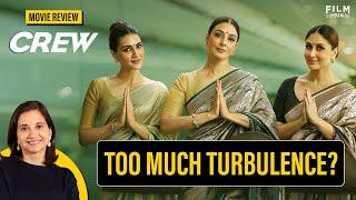 Crew Movie Review by Anupama Chopra  Tabu Kareena Kapoor Khan Kriti Sanon  Diljit Dosanjh