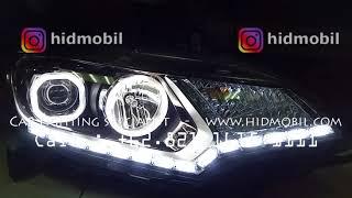 Headlamp GK5 DRL Led Lexus + Angel Eyes BMW + Devil by Smartphone