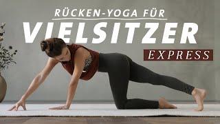 Yoga für Vielsitzer Express  Frische Impulse für Rücken Wirbelsäule & Schultern  15 Min.