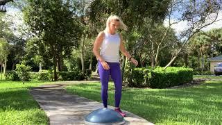 Fast Star Jumps on BOSU Ball