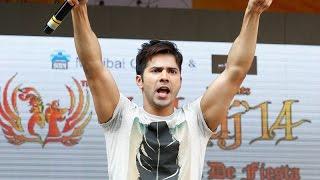 Varun Dhawan Promotes Badlapur at a Youth Festival in Mumbai FridayMoviez