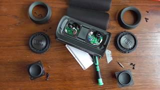 Разборка JBL Charge 2+ Disassembly + bass & water slowmotion 