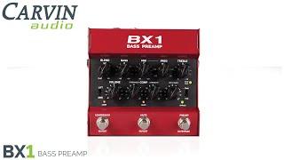 Carvin BX1 Bass Preamp Pedal