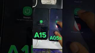 Samsung Galaxy A15 Vs Samsung Galaxy A05s Reboot Test