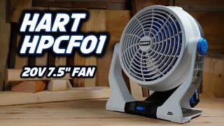 Review hart hpcf01 20v fan