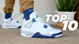 Top 10 AIR JORDAN 4 Sneakers of 2022