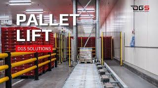 Pallet Lift  DGS  Logistic solutions for the Foodindustry