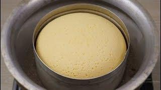 নরম তুলতুলে ভ্যানিলা স্পঞ্জ কেকচুলায় তৈরিSponge Cake RecipeEasy Vanilla Sponge Cake Without Oven