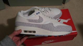 Womens Air Max 1 87 Safari Sneaker Unboxing