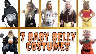 EASY Pregnant Belly Halloween Costumes Ideas cheap maternity costumes you can DIY #halloween
