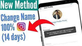 How to Change Instagram Name BEFORE 14 DAYS  Instagram Tricks