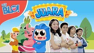 JUARA Lyric Video - OST. Film Naura & Genk Juara  HEY BLO