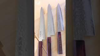 Yoshihiro VG-10 Hammered Damascus Knife Series