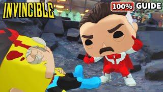 Funko Fusion - Invincible 100% Guide Secret Level  All Collectibles  Unlock Omni-Man