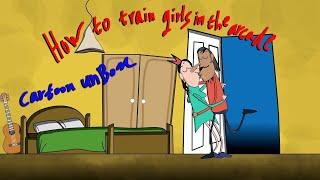 How to train girls in the arcade  Cartoon-Unbox 4  Comedy Cartoon