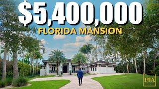 Tour a $5400000 FLORIDA MANSION in Coral Gables  Peter J Ancona