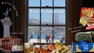 SF Vlog   Sister in law와 함께하는 샌프란시스코 여행  샌프란시스코 맛집 샌프란시스코 카페 페리빌딩 금문교 피어39 미국일상 브이로그