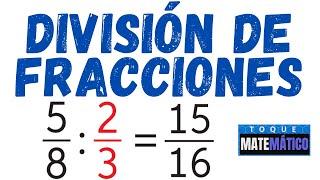 DIVISION DE FRACCIONES