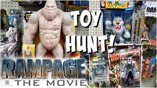 RAMPAGE TOYS AT WALMART TOY HUNTING WWE MONSTERS BLACK PANTHER TOYS 2018