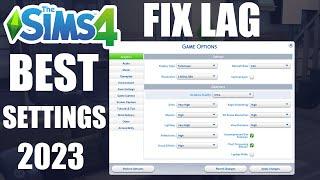 How To Get Out Of Lag 2023 Reduce Lag Best Settings No Lag Fix And Boost FPS - The Sims 4