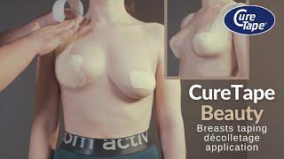 How to Lift Your Breasts Using Kinesiology Tape  CureTape® Beauty