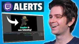 How To Setup Twitch Alerts In OBS Studio & Streamlabs OBS 2021