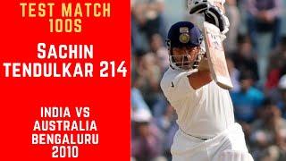 Sachin Tendulkar 214 vs Australia 2010