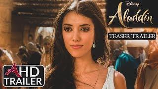 Aladdin2019 - TEASER TRAILER #2 - Mena Massoud Naomi Scott Film  CONCEPT