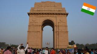 IMPOSING INDIA GATE NEW DELHI INDIA 4K