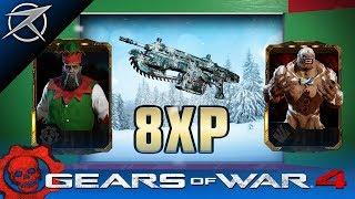 GEARS OF WAR 4 - GEARSMAS PACK OPENING 8XP EVENT NEW CHARACTERS