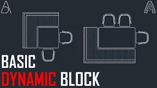 Dynamic Block For Beginners - AutoCAD