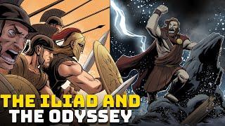 The ILIAD and the ODYSSEY of Homer COMPLETE The Story of the GREATEST EPIC Adventures in Mythology