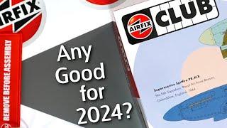 An Improvement This Year? 2024 Airfix Club Membership Unboxing Review - Plastic Model Kits