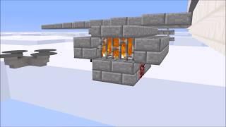 Plane Crash Minecraft Animation