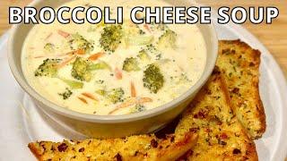 How To Make QUICK and EASY Broccoli Cheese Soup