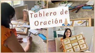 Como hacer un TABLERO DE ORACION  Prayer board  Tablero de oraciones  Pared de oracion