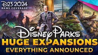 D23 Expo 2024 HUGE Disney Parks Expansions Villains Land Walt Disney AA Lion King Land