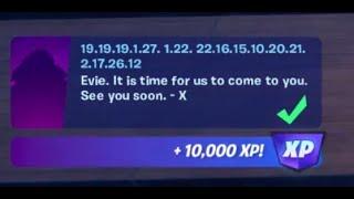 Fortnite - Cipher Quest 2 - 19.19.19.1.27 1.22. 22.16.15.10.20.21. 2.17.26.12 - Chapter 4 Season 1