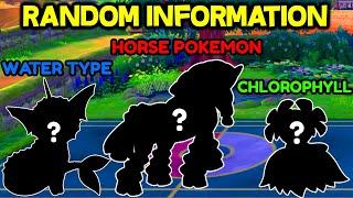 We Only Get ONE Random Fact to Decide Which Pokemon to Pick for a Battle