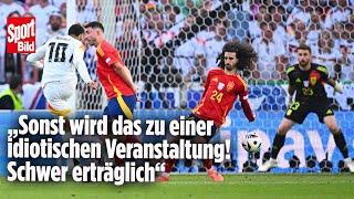 Deutschland gegen Spanien Wirbel um nicht gegebenen Elfer  Reif ist Live