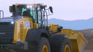 Komatsu wheel loaders are designed to deliver