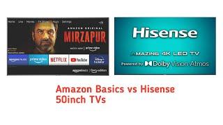 Amazon Basics vs Hisense 50inch Comparison Tamil