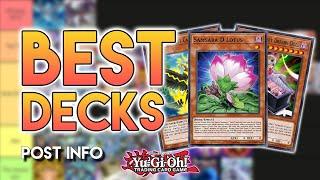 I Ranked The BEST Decks POST Infinite Forbidden Yu-Gi-Oh